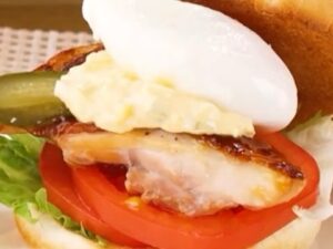 照り焼きチキンバーガー