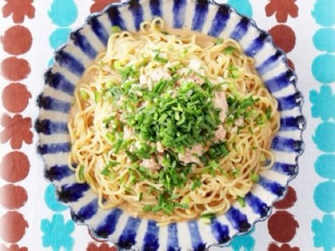 ツナごまだれ冷やし中華