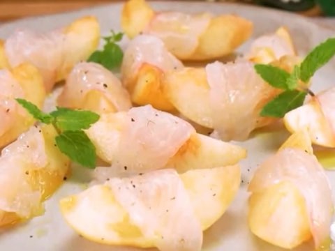 タイとモモの前菜