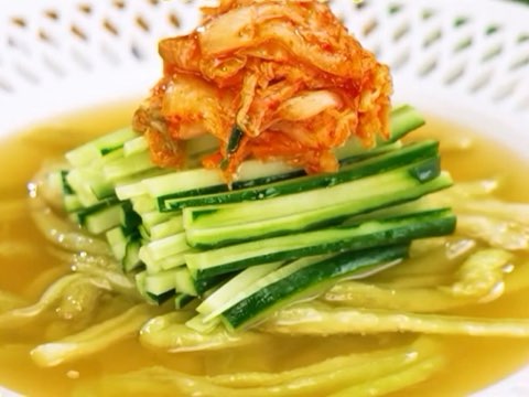 冷やしナスの冷麺