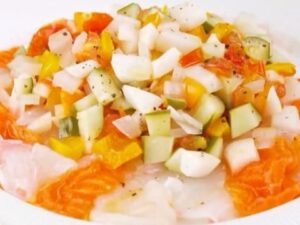 魚介の塩マリネ ピクルスソース