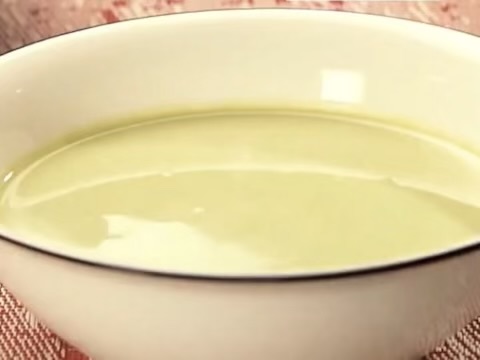 グリンピースのポタージュ