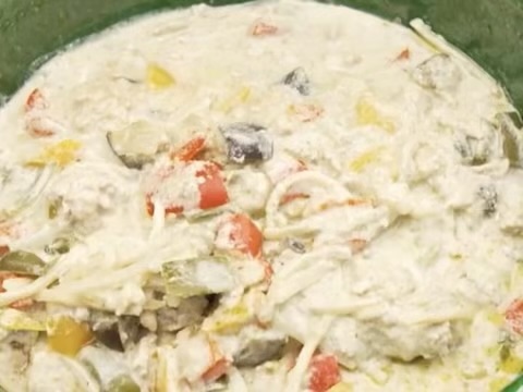 そうめん グリーンカレー風つけダレ